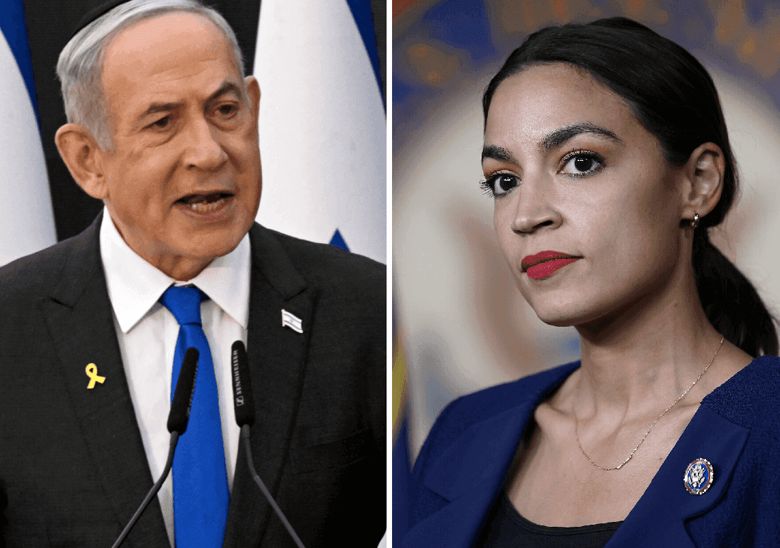 אלכסנדריה אוקסיו-קורטז ממש לא רוצה שנתניהו ינאם בקונגרס: "הוא פושע מלחמה" 