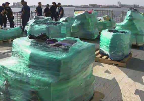 פלורידה: 7 טון סמים בשווי 200 מיליון דולר נתפסו במבצע ימי