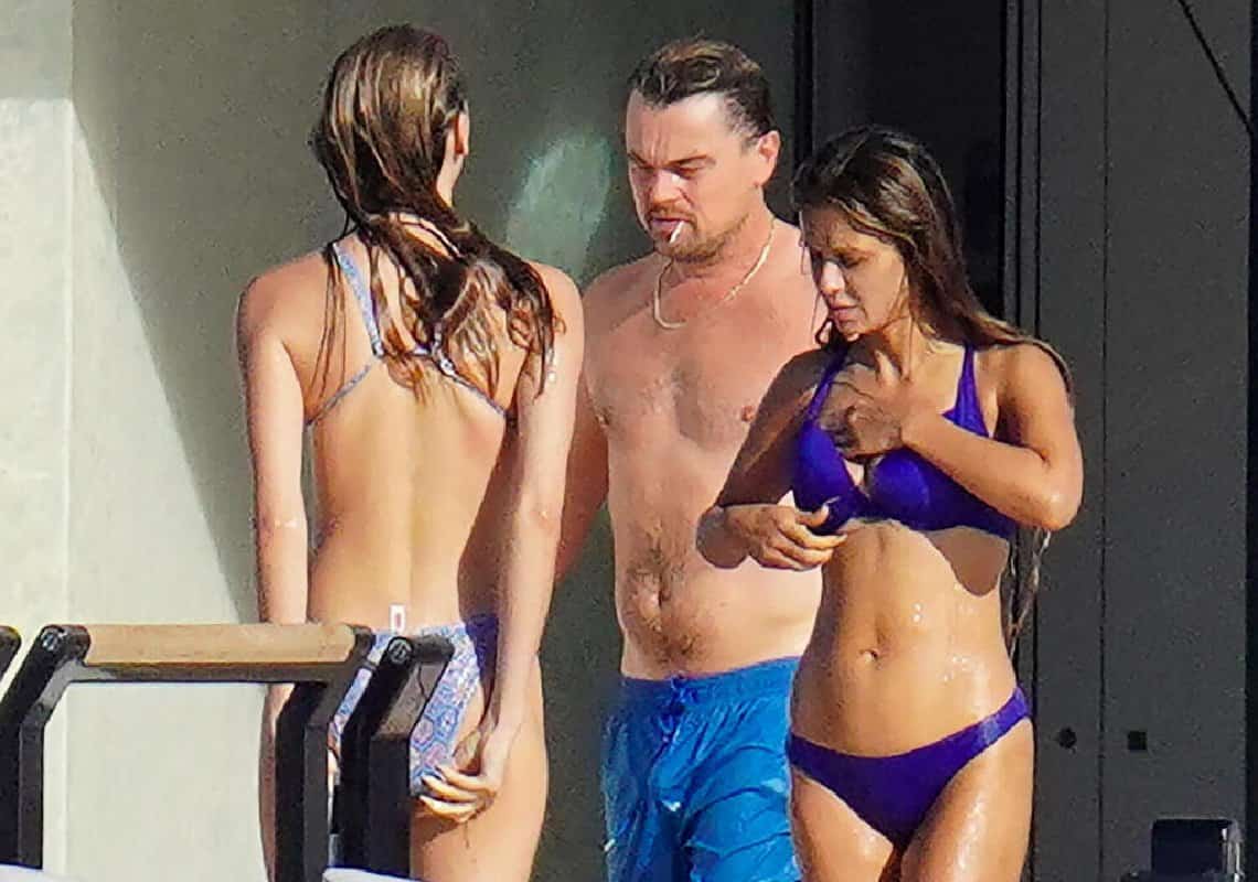 סביב נשים בביקיני על יאכטה יוקרתית: ליאונרדו דיקפריו חוגג את הרווקות