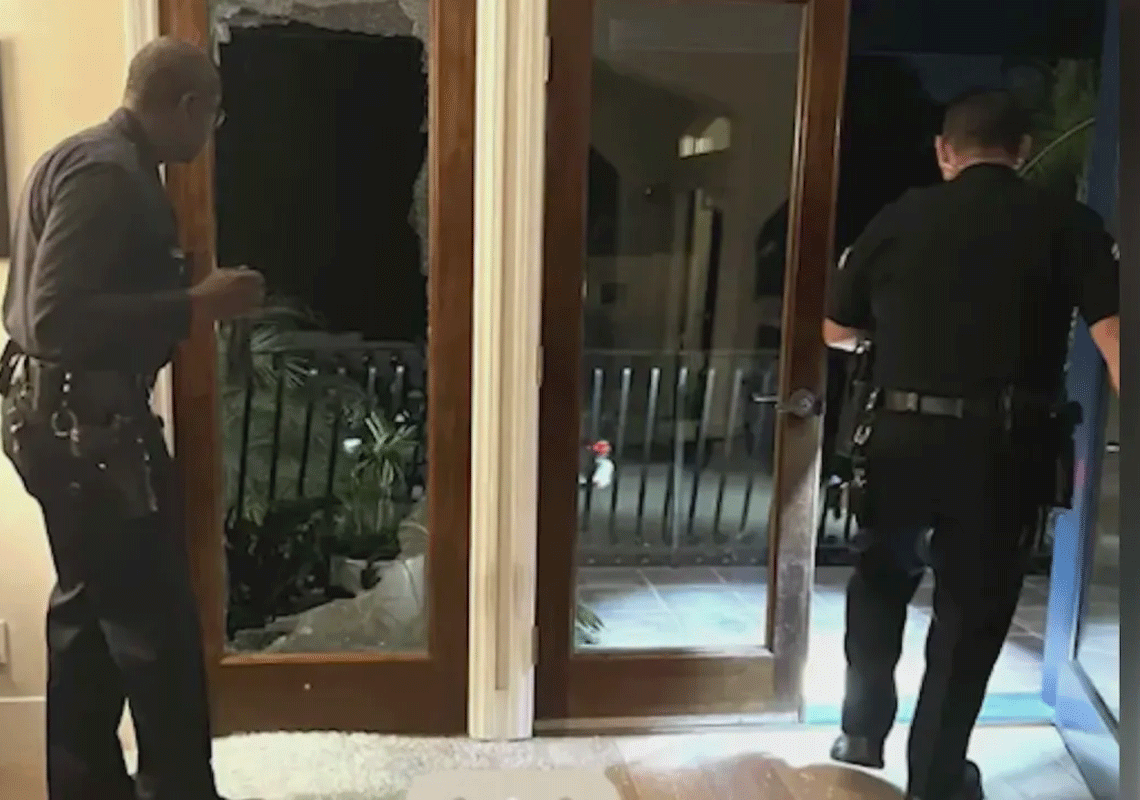 תופעת "פריצות ארוחת הערב" בבתי מגורים באזור הוואלי בלוס אנג'לס: תושבים סועדים ומופתעים על ידי רעולי פנים