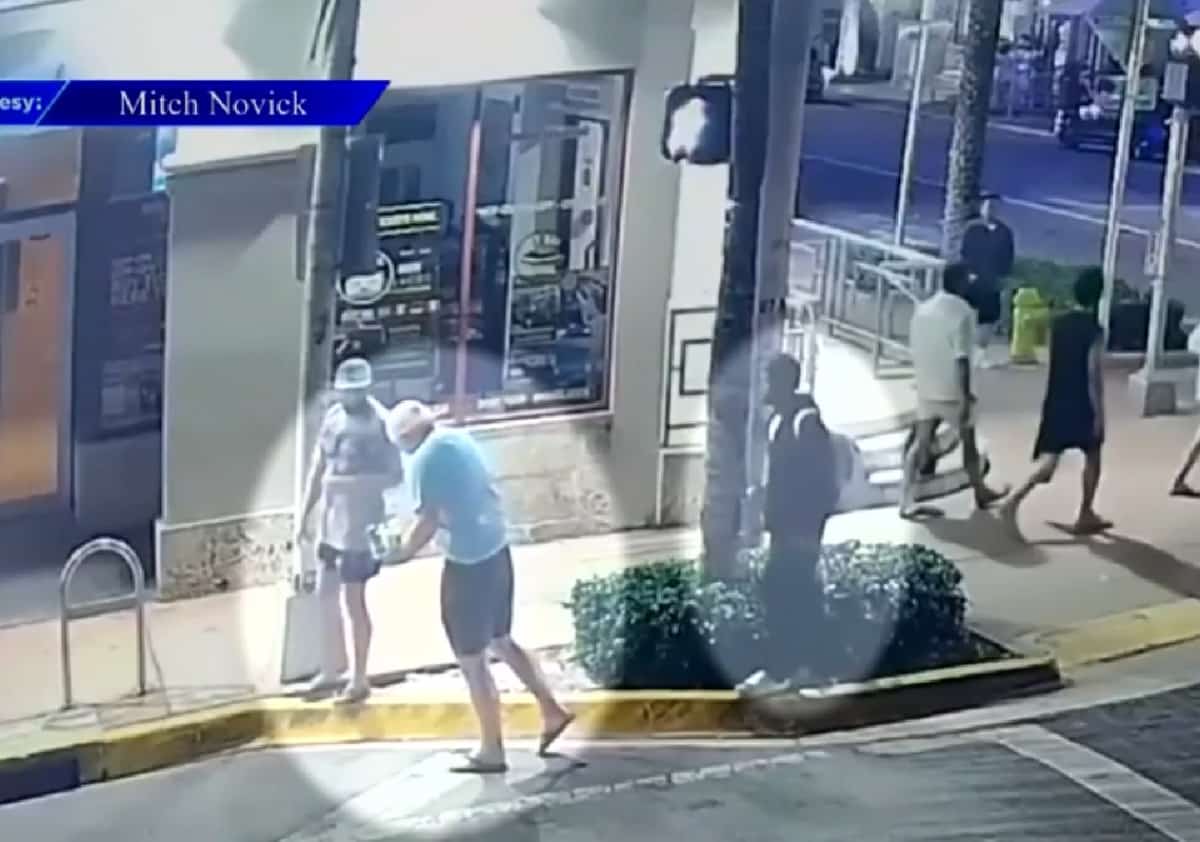 "למה אתם הולכים כל כך מהר?": גבר עם סכין רדף אחרי אוהדי מונדיאל במיאמי ביץ'