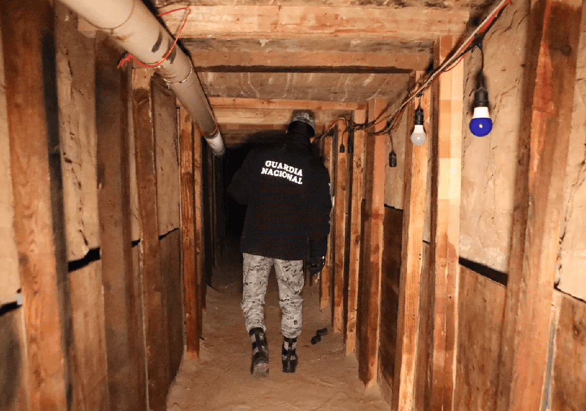 מנהרות הסמים התת קרקעיות בגבול ארה"ב-מקסיקו - וההשוואה לחמאס