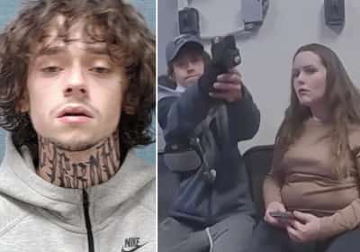 נתפס גונב כמה פריטים בוולמארט - ואז ניסה לרצוח את השוטר: כך נראו רגעי האימה 