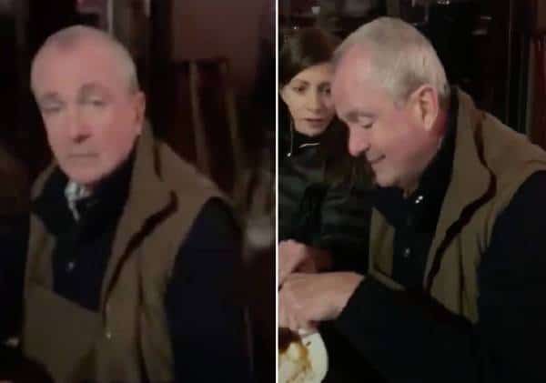 מושל ניו ג'רזי יצא לארוחת ערב משפחתית במסעדה איטלקית - הוא לא ציפה למה שיקרה באמצע הסעודה