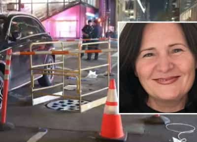 ניו יורק: צעד אחד אל המוות - יצאה ממכוניתה ונבלעה בבור ביוב פתוח  