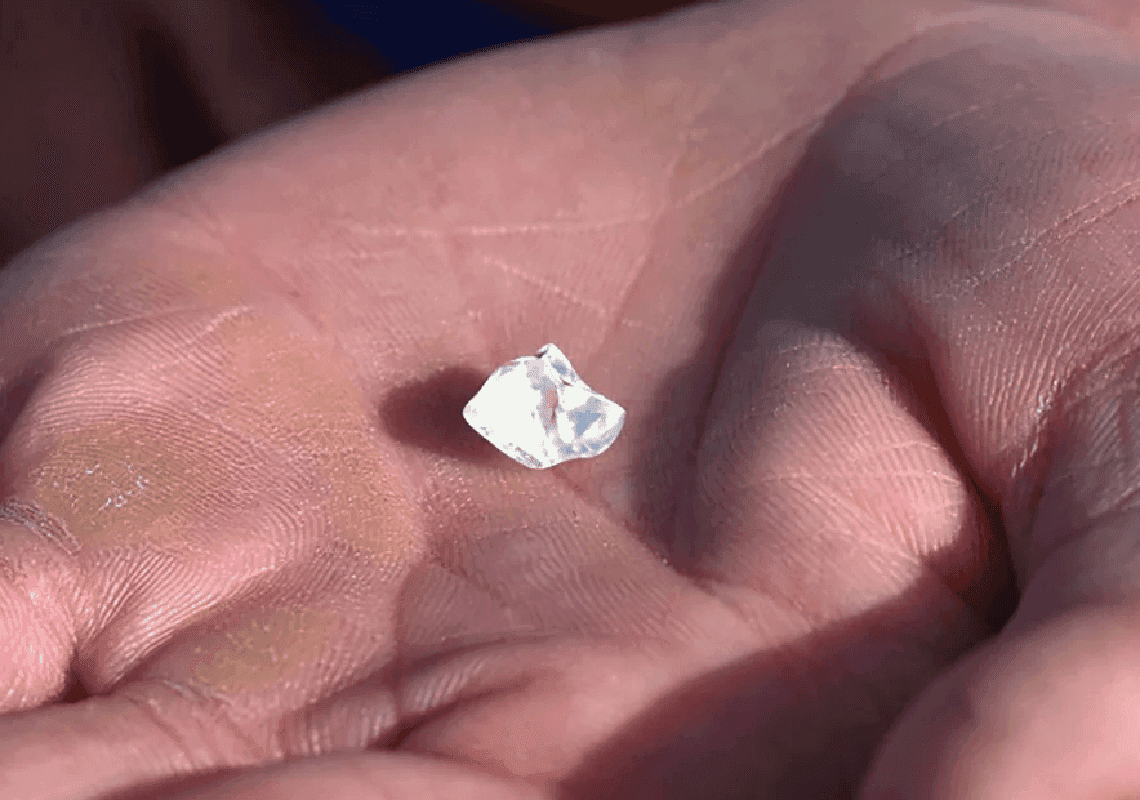 המכון בקליפורניה אישר: זה היהלום הגדול ביותר שנמצא זה שלוש שנים 