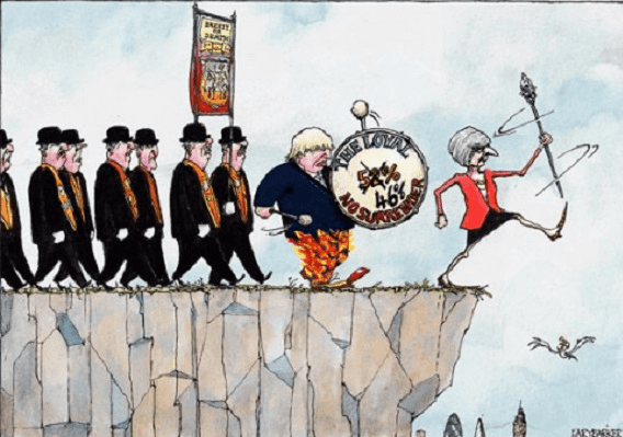 בריטניה: המגזר הפיננסי לא מתכונן לברקזיט "בלי עיסקה". החשש: קריסה פיננסית