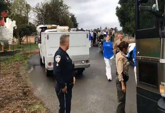 סן פרנסיסקו: 67 פעילי זכויות בעלי חיים נעצרו במפעל מאכלי עוף