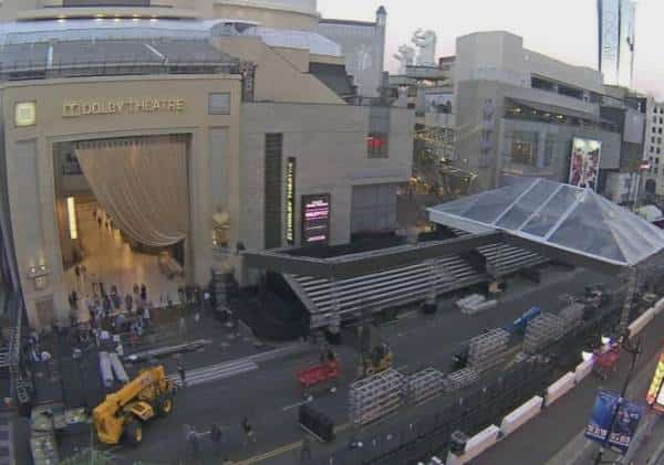 שיבושים בכבישי הוליווד לקראת טקס האוסקר