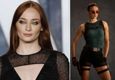 יושב עליה בול: סופי טרנר נכנסת לנעליים של לארה קרופט והמעריצים עפים על זה