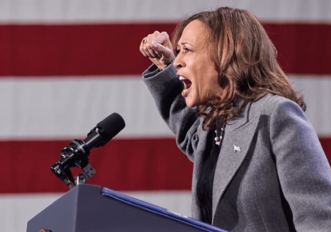 קמלה האריס הסכימה עם מפגין שהאשים את ישראל ברצח עם: "זה אמיתי"