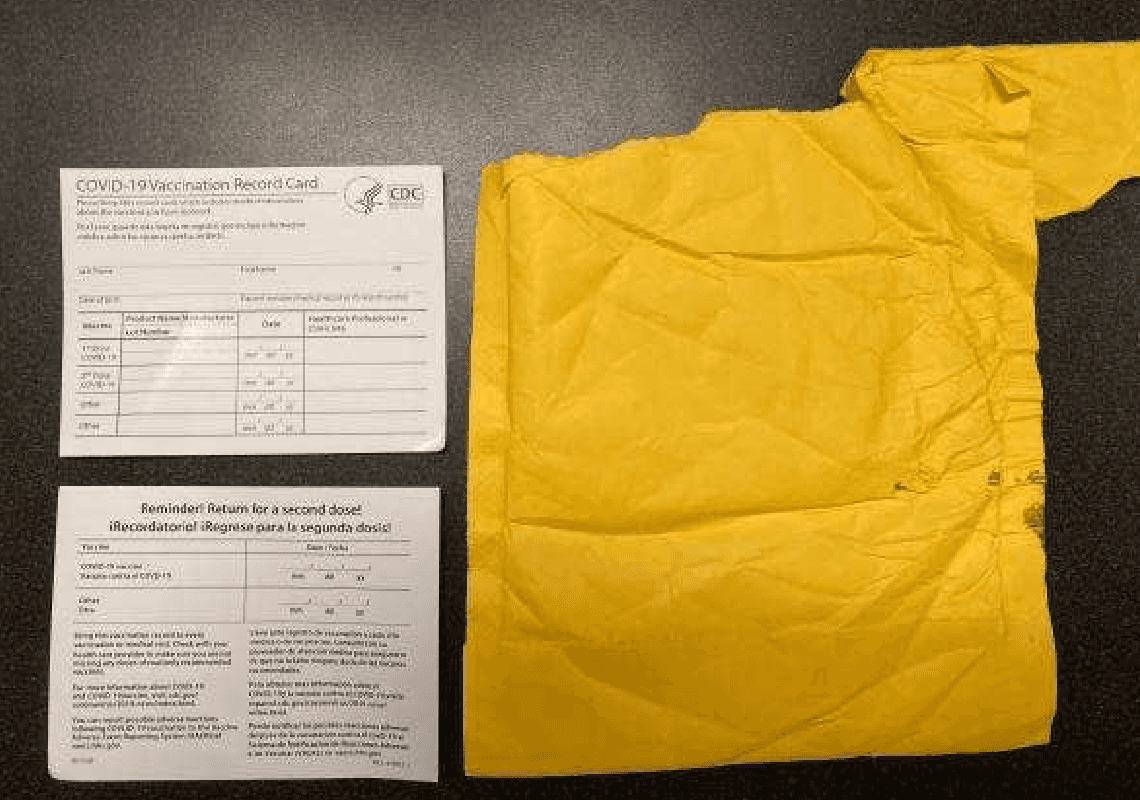  אלפי תעודות חיסון מזויפות שנשלחו מסין אותרו על ידי רשות המכס האמריקנית 