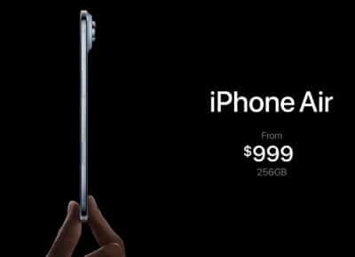 אפל חושפת את אייפון אייר: הדגם הדק ביותר בהיסטוריה