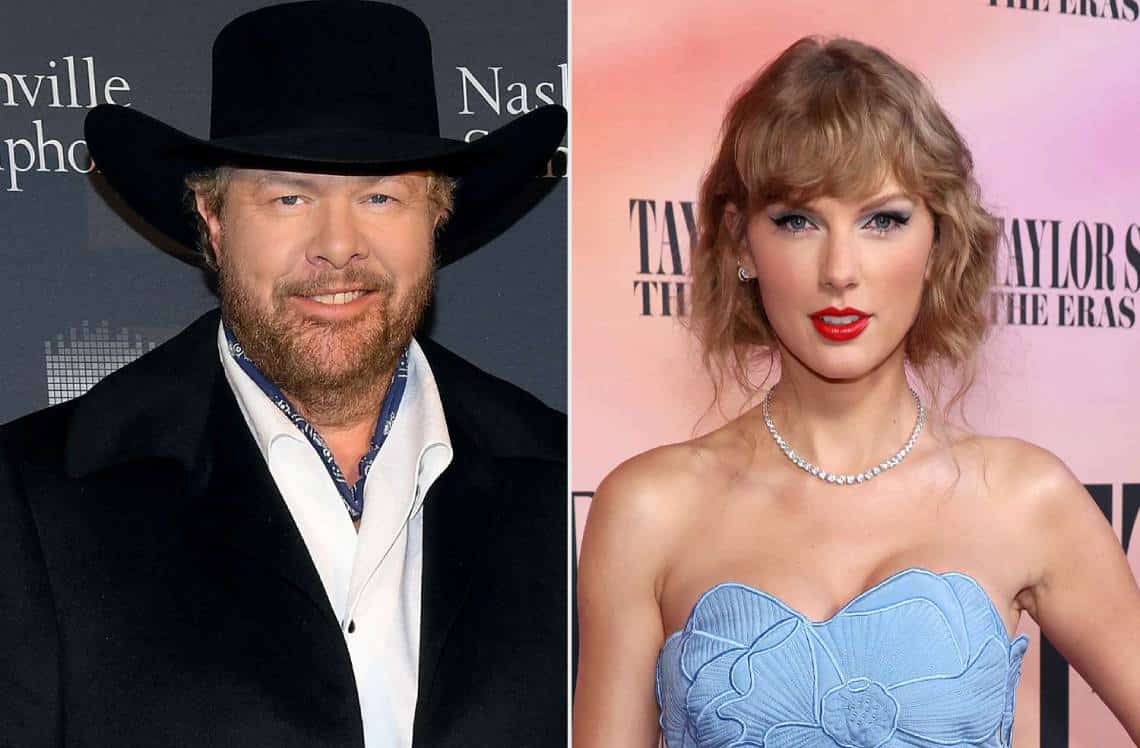 בושה: אגדת הקאנטרי טובי קית' נפטר - בינתיים טיילור סוויפט, שחייבת לו את הקריירה שלה אפילו לא הביעה צער