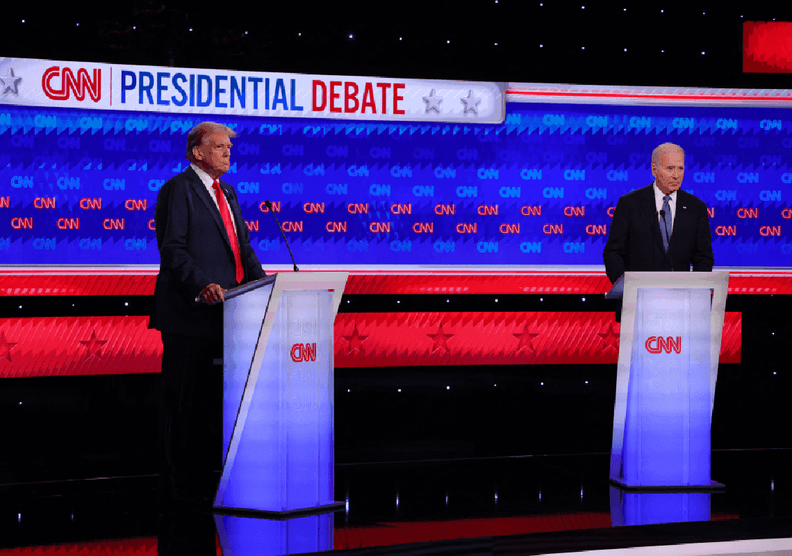 העימות הנשיאותי | ביידן: "הצלנו את ישראל", טראמפ תוקף: "הפכת להיות פלסטיני" 