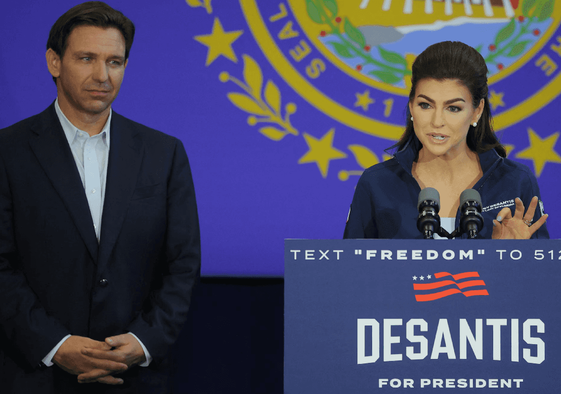 המרוץ למושלות פלורידה: תמיכה ציבורית גדולה באשתו של רון דסנטיס