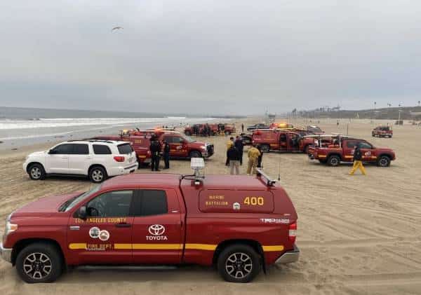 חיפושים נרחבים אחר גבר שנעלם מול חופי לוס אנג'לס