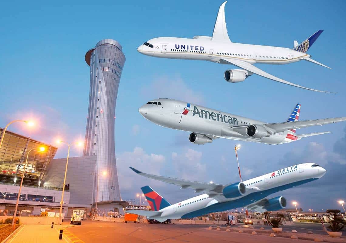 עקב המצב הביטחוני: אמריקן, דלתא ויונייטד מבטלות טיסות נוספות לישראל