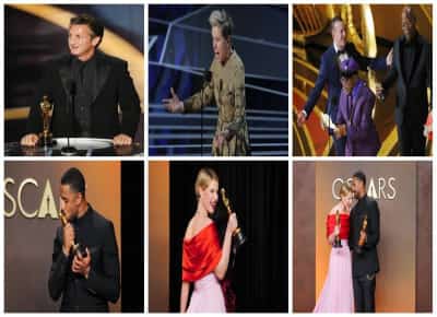 טקס האוסקר 2026: "קרב רודף קרב" הזוכה הגדול של הלילה  — אבל הוליווד לא יכלה לברוח מהעולם הבוער