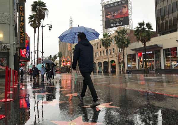 סערה חורפית נוספת תביא גשם ושלג לדרום קליפורניה