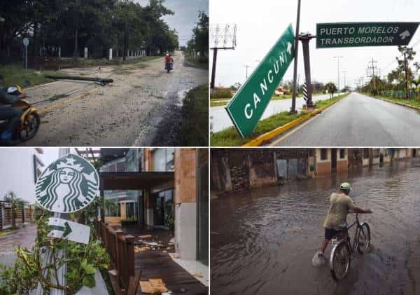אחרי שהיכתה באתרי הנופש במקסיקו: סופת ההוריקן ההרסנית בדרך לחופי ארה"ב
