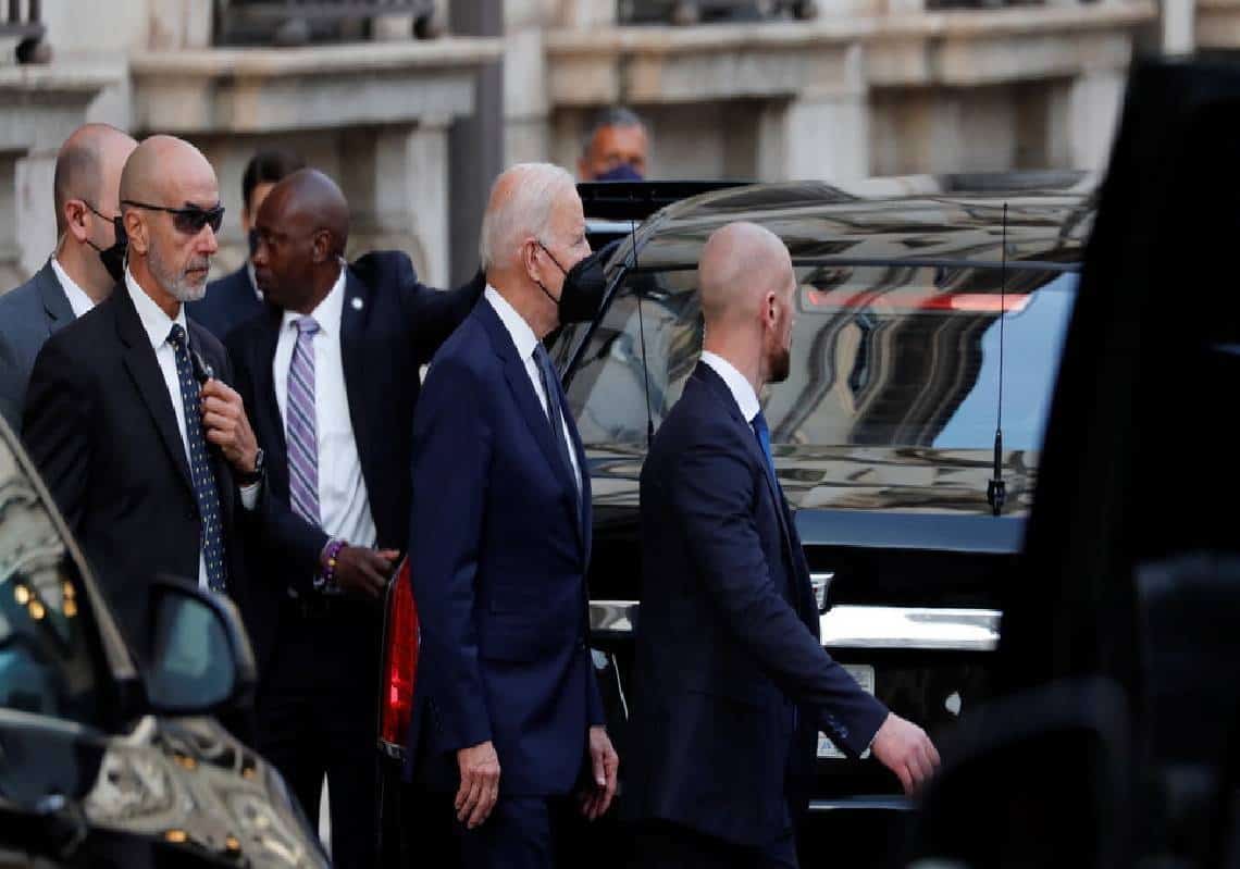 "מאוד ירוק":  השיירת העצומה של ביידן עם 85 רכבי-שרד זוכה לביקורת ברשת