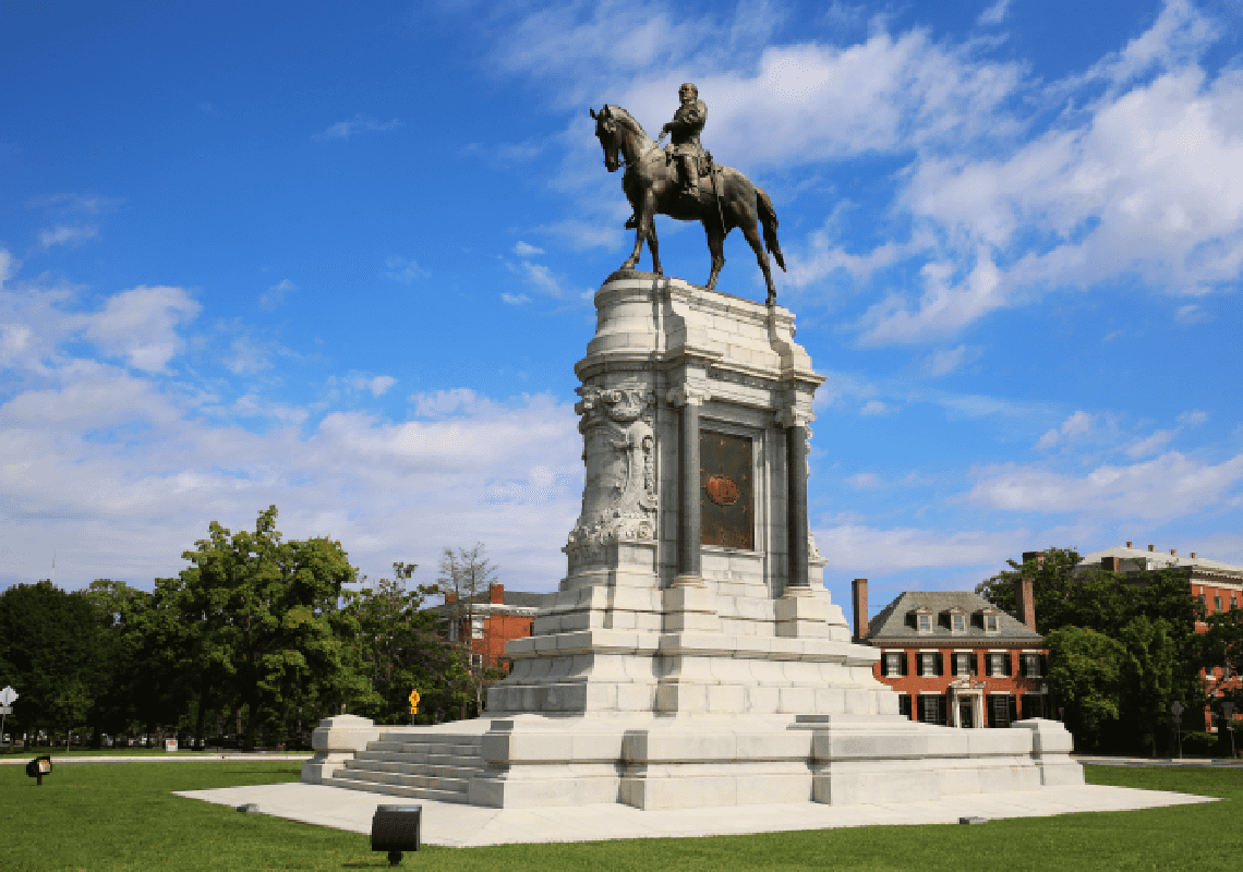 מגיבור מלחמה לסמל לגזענות: וירג'יניה תסיר את פסלו האייקוני של אחד הגנרלים האמריקנים ההיסטוריים
