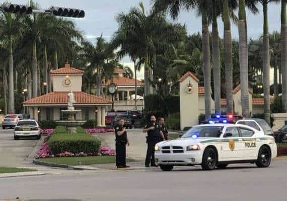 מיאמי: אדם אחד נעצר לאחר חילופי אש עם המשטרה במגרשי הגולף של הנשיא טראמפ