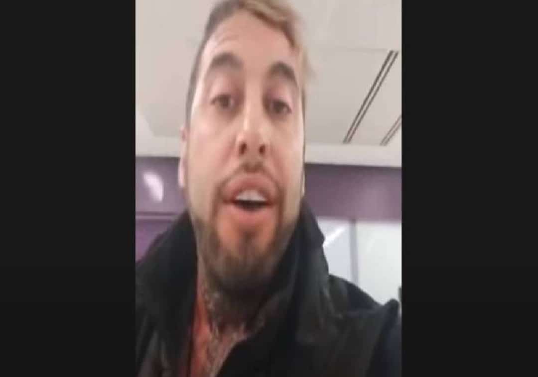 "אני מסרב לבדיקה המטופשת שלכם, יש לי זכויות, אסור לעצור אותי": סרטון ויראלי של סרבן בדיקה בשדה התעופה מכה גלים