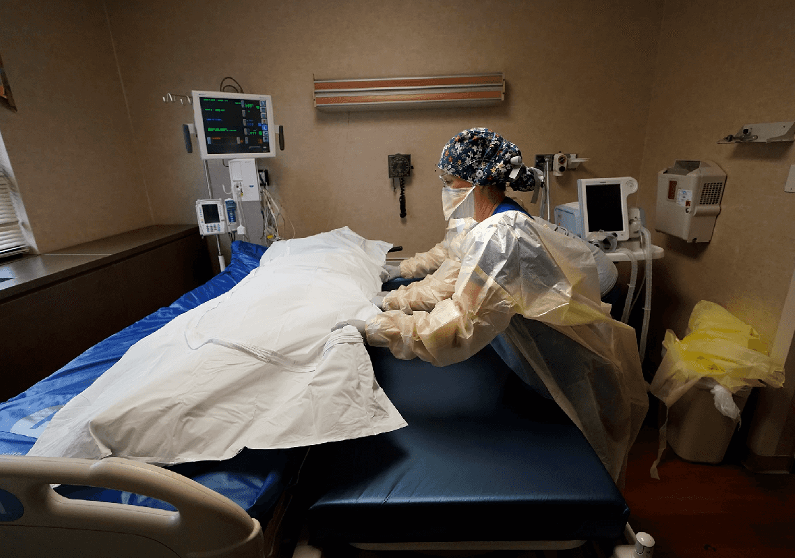 "טרגדיה נוראית": מספר קורבנות הקורונה בארצות הברית חצה את ה-800 אלף 