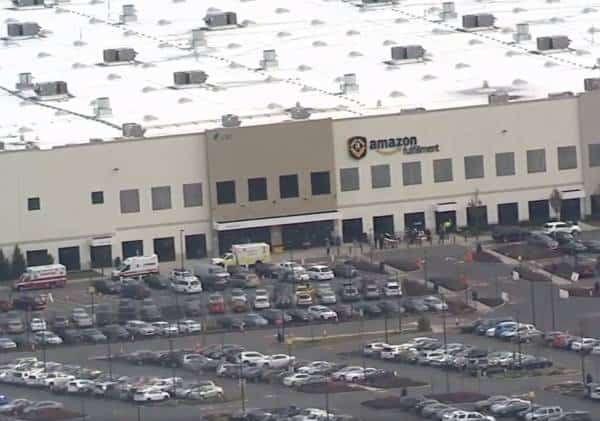 ניו ג'רזי: עשרות עובדי אמזון אושפזו לאחר שחשו ברע במהלך עבודתם