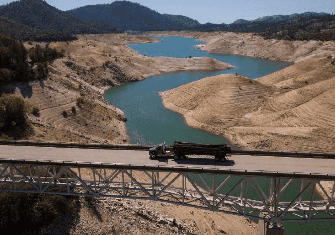 מדהים: קליפורניה סוף סוף יוצאת מהבצורת - וכך זה נראה 