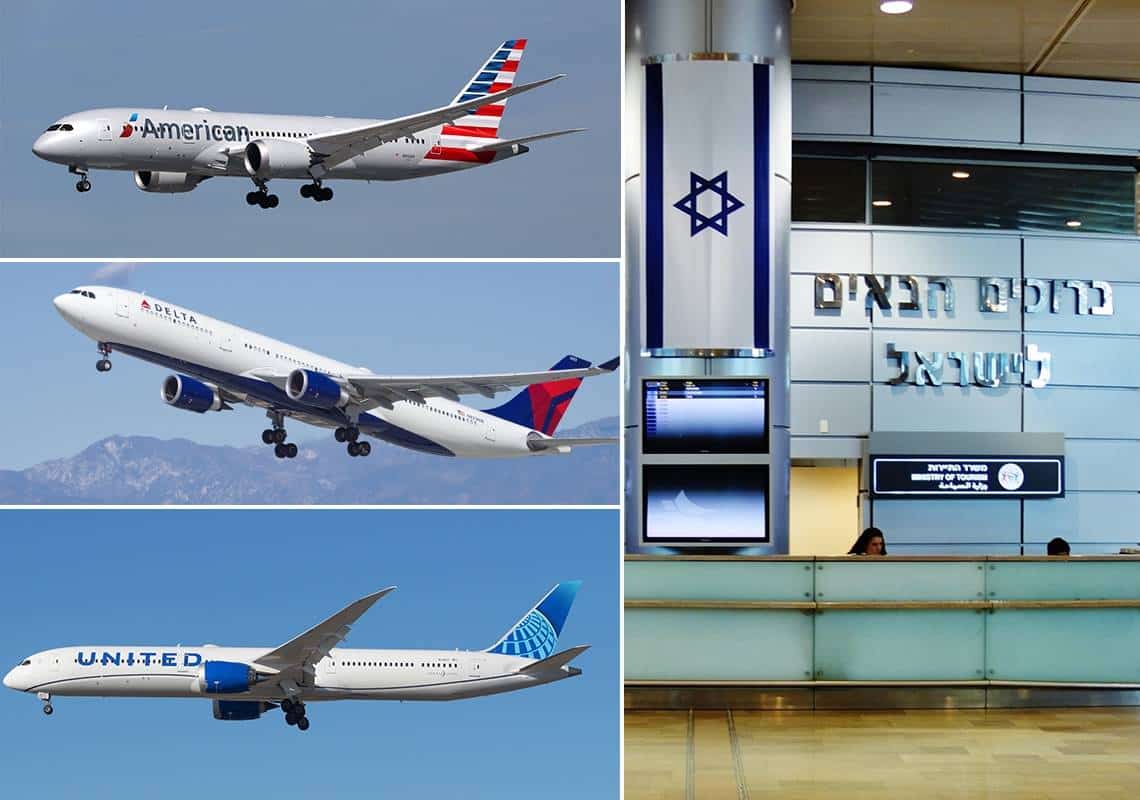 חוזרים לשגרה: ענקיות התעופה בארה"ב מחדשות את טיסותיהן לישראל