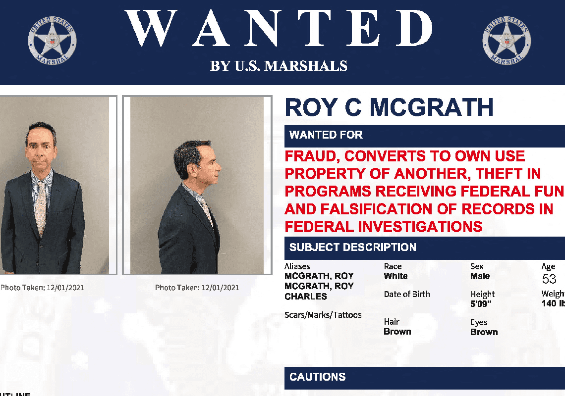 שירות המרשלים במצוד אחר בכיר ממשלתי ממרילנד - הנמצא תחת חקירה פדרלית 