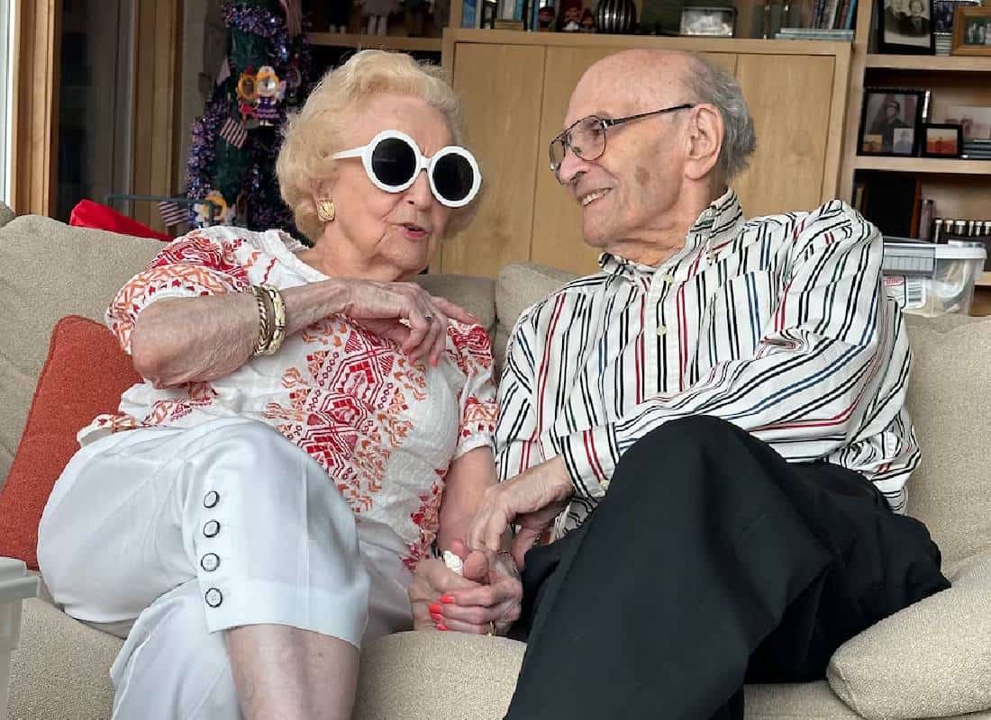 אהבה בגיל 98: "לא האמנתי שאתאהב שוב אחרי 73 שנות נישואין"