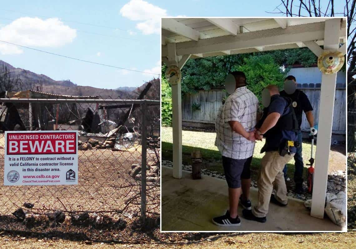 קליפורניה: 12 קבלנים נעצרו במבצע סמוי של ה-CSLB