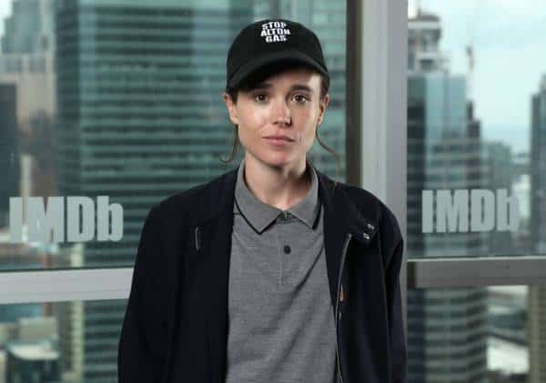 אליוט פייג' כוכב הסרט "ג'ונו" אשר נודע בשם אלן פייג' מכריז על היותו טרנסג'נדר