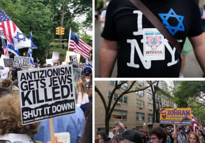 מאות מחו מול בית ראש עיריית ניו יורק: "אנטי-ציונות הורגת יהודים"