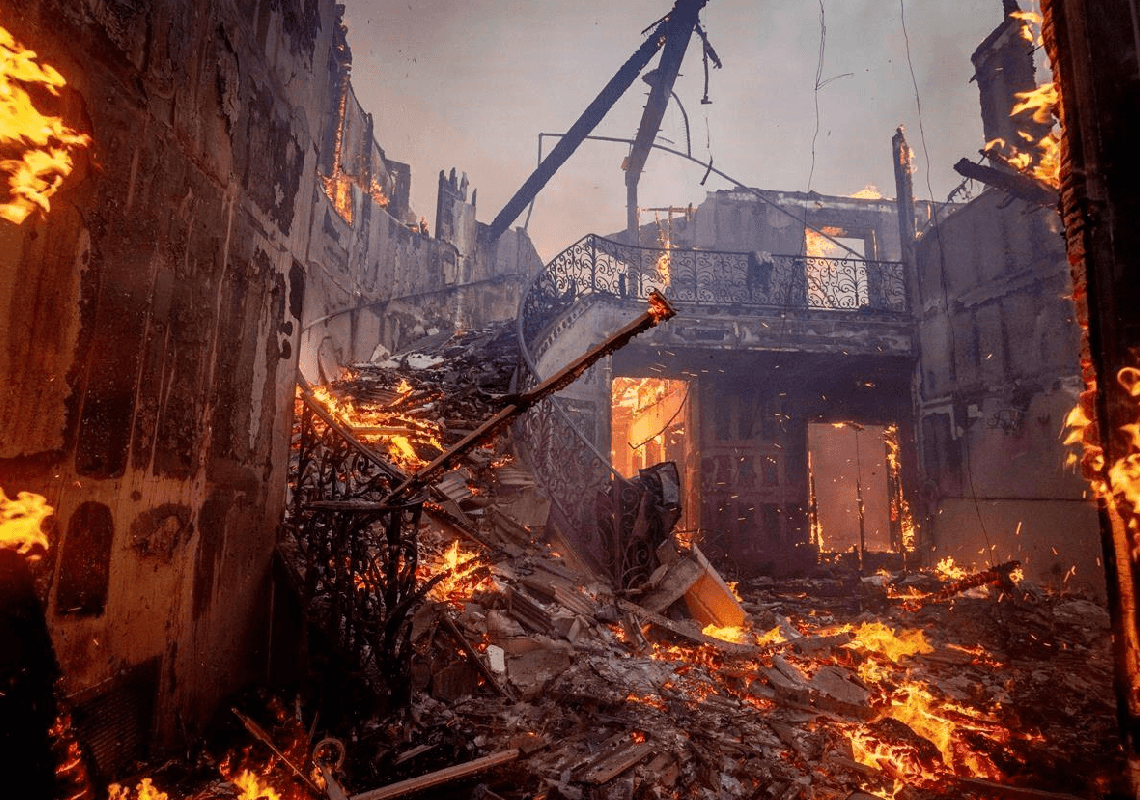 נזק בעלויות "אסטרונומיות" בעקבות השריפות בלוס אנג'לס