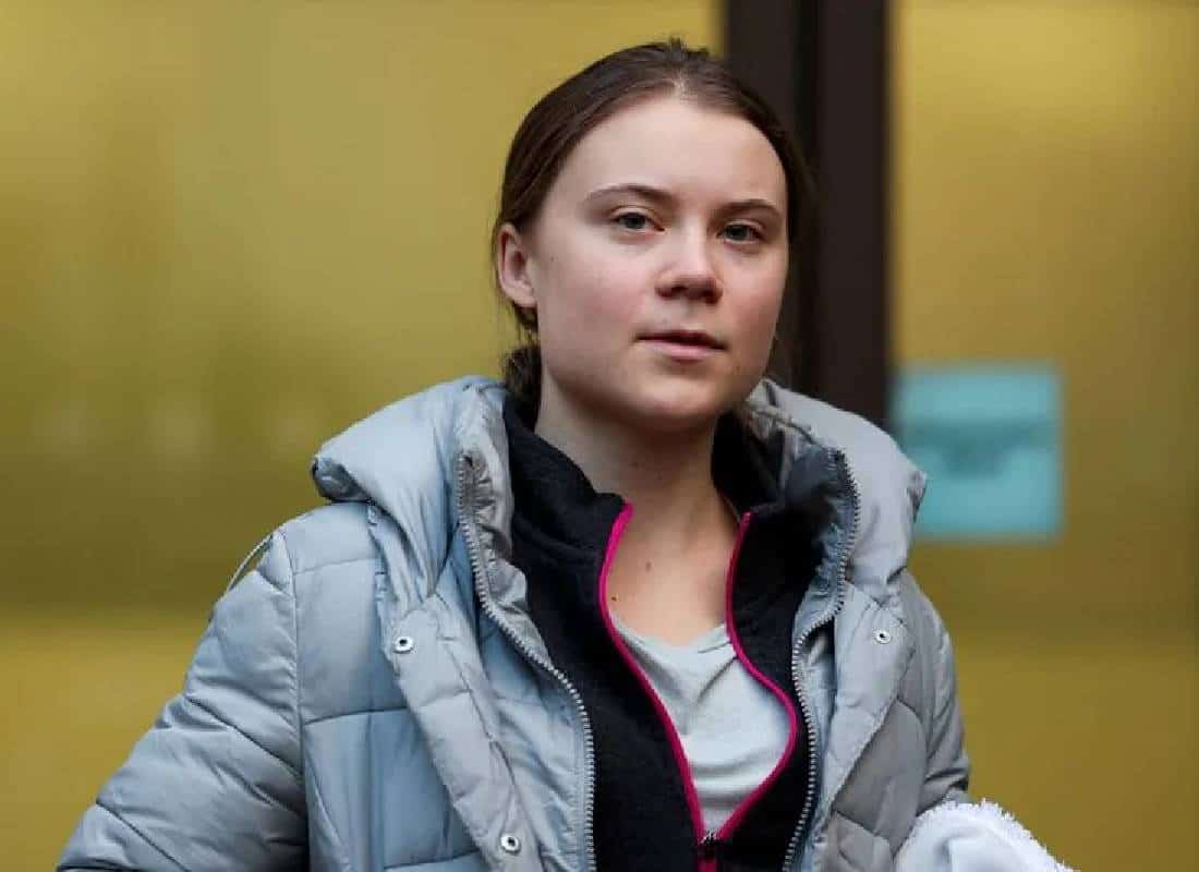 צפו: גרטה טונברג נעצרה בהפגנה פרו פלסטינית