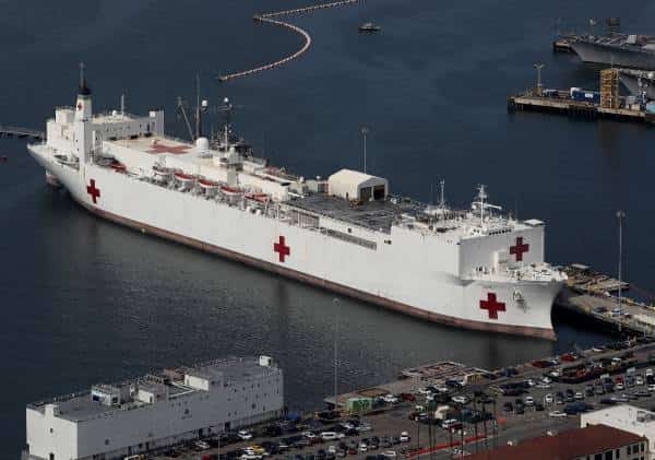 מניין נדבקי הקורונה בלוס אנג'לס עלה ל-536, אוניית בית חולים תישלח לעיר