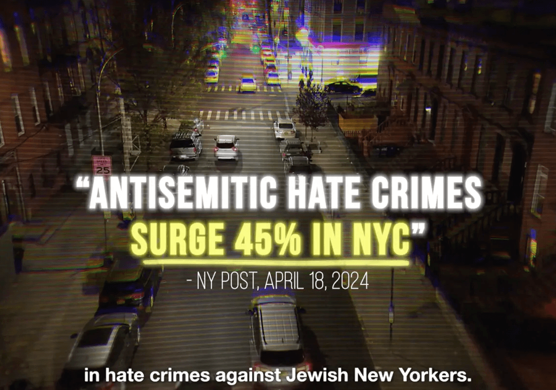  קמפיין של 500 אלף דולר ברחבי ניו יורק מגייס את הקול היהודי