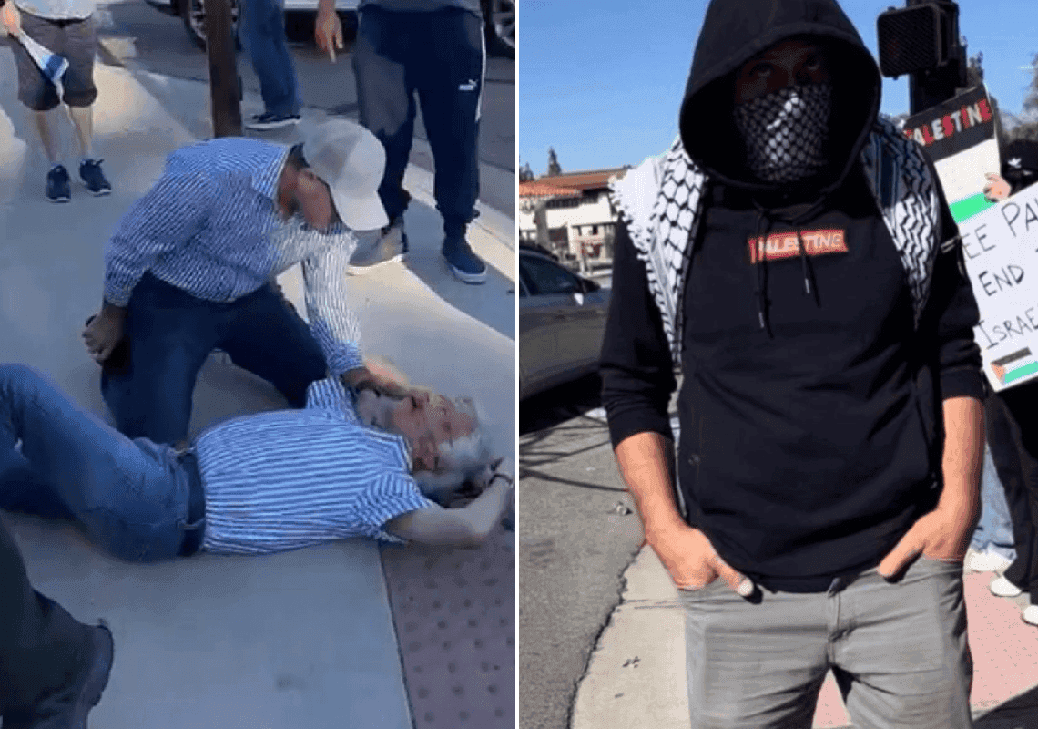 פרטים חדשים על הרצח במחוז ונטורה: יהודי בן 69 הוכה למוות על ידי מפגין פרו-פלסטיני