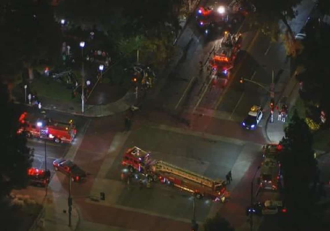 ואלי לוס אנג'לס: ארבעה פצועים קשה בתאונת דרכים בוודלנד הילס