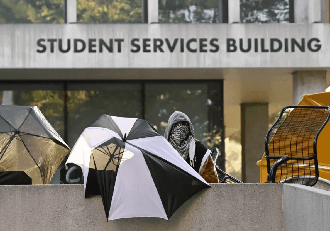 "כבר אי אפשר לדבר עם המפגינים": לאוניברסיטת קליפורניה נמאס מהפרו-פלסטינים