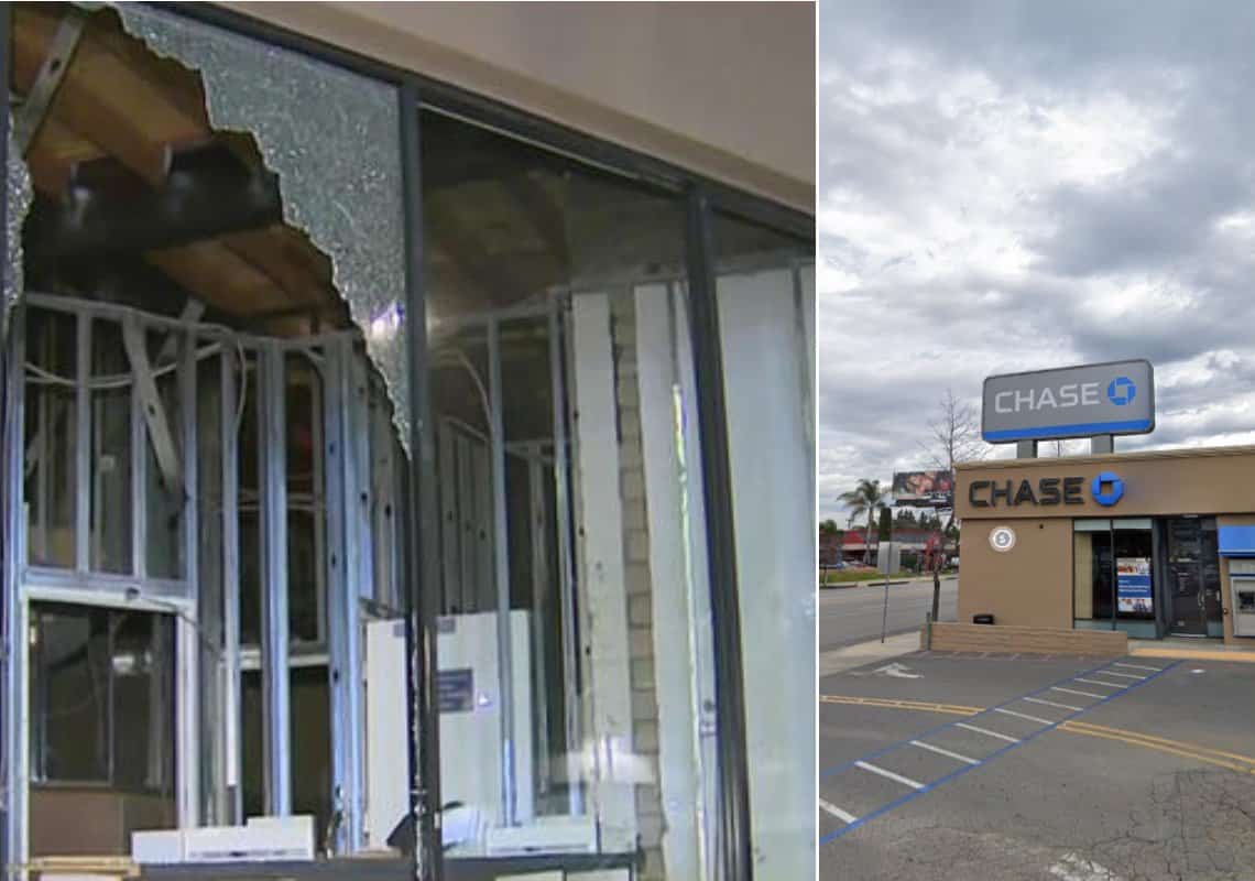 במהלך הלילה: אלמונים פרצו לבנק בטרזנה