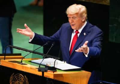 טראמפ בעצרת האו״ם: "אירופה הולכת לעזאזל בגלל הניסוי הכושל של גבולות פתוחים"