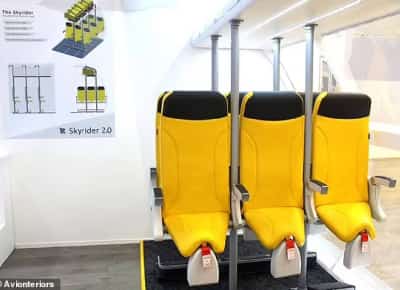 עתיד התעופה כבר כאן: חברות התעופה הזולות יכולות להשיק מושבי "עמידה" כבר בשנה הבאה