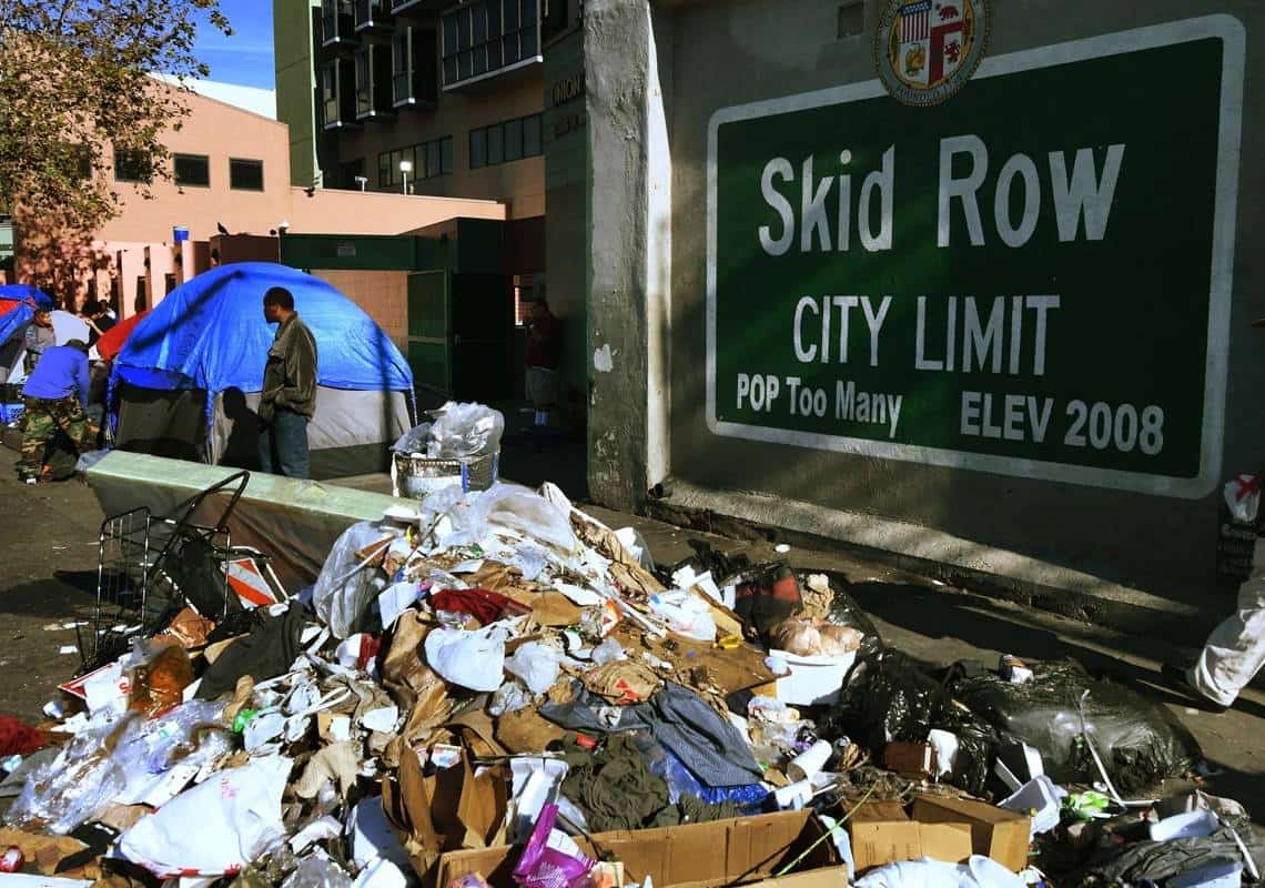 הומלסים בלוס אנג'לס יועברו למבנים? בעירייה דורשים מבית המשפט למנוע את המהלך