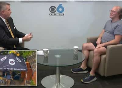 הודאה בשידור חי: גבר הודה ברצח הוריו ונעצר ברגע שעזב את האולפן